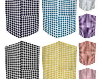 Checked Gingham Coffee Maker Cover