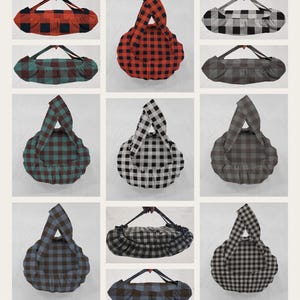 Buffalo Check Plaid Casserole Baking Pan or Pie Plate Cozy and Carrier