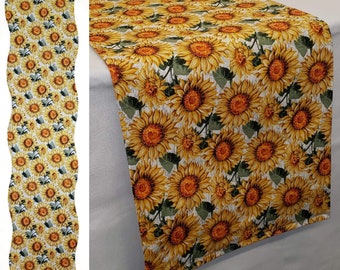 Harvest Sunflowers Table Runner