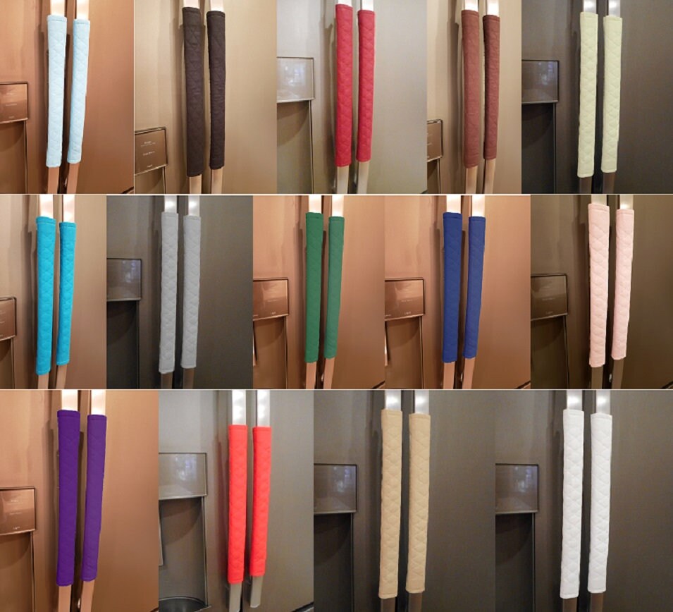 Quilted Refrigerator Oven Dishwasher Handle Covers