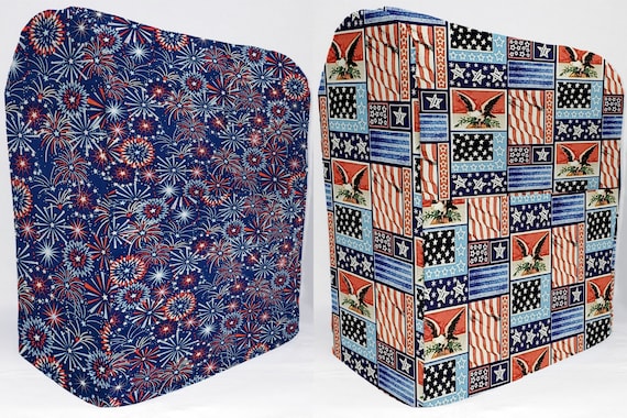 Americana Cover Compatible with Kitchenaid Stand Mixer (Sizing Chart Located in Item Details)