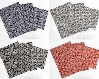 Floral Damask Countertop Protecting Slider Mats (4 Colors Available)