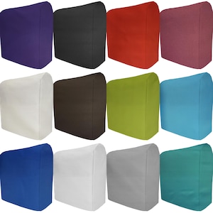 May include: Twelve different colored fabric chair back covers. The covers are made of a soft, smooth fabric and are available in a variety of colors, including purple, black, red, maroon, white, brown, green, blue, gray, and teal.