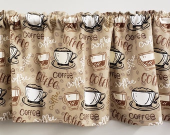 Coffee Curtains Coffee Curtains, Coffee Cup Curtains For Kitchen