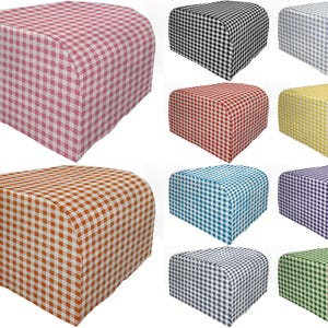 Checked Gingham Cover Compatible with Ninja Foodi Grill and Griddle (10 Colors Available)