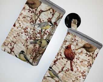 Birds & Berries Oven Mitts (Set of 2)