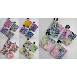 Batik Tie Dye Potholders (5 Patterns Available)
