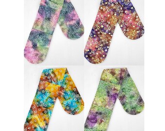 Batik Tie Dye Double Oven Mitt (4 Patterns Available)