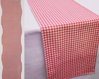Tablecloth Gingham Check Checkerboard Girly Girl Pink Cotton Sateen 