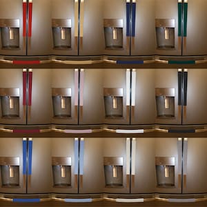 Solid Refrigerator Oven Dishwasher Handle Covers (12 Colors Available)