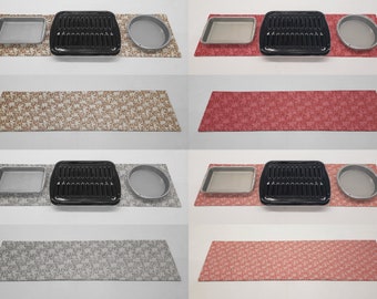 Breezy Swirl Hot Pads or Hot Pad Runner (4 Colors Available)