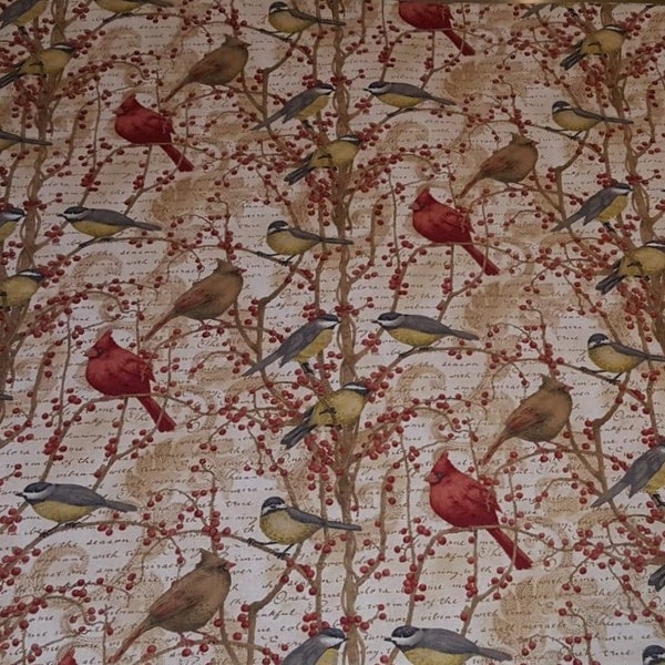 Birds & Berries Cover and Protector for Flat Stove Top