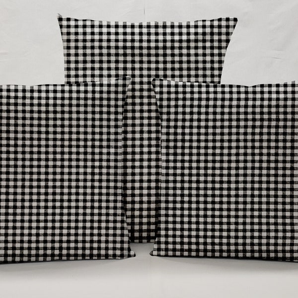Gingham Pillow Etsy