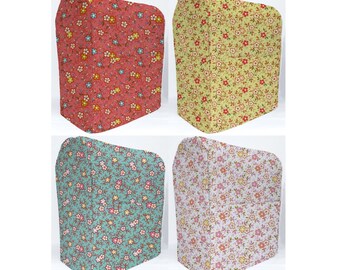 Spring Flowers Cover Compatible with Farberware 4.7qt Stand Mixer (4 Colors Available)