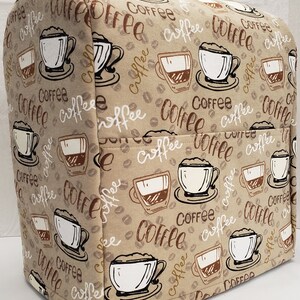 Coffee Beans Cover Compatible with Hamilton Beach 4 Quart 7 Speed Tilt Head Stand Mixer