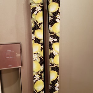 Lemon Blossoms Refrigerator Oven Dishwasher Handle Covers