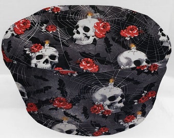 Skulls Webs & Roses Slow Cooker Cover