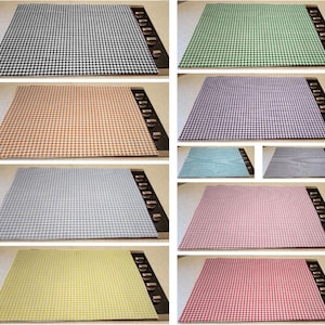 Checked Gingham Cover and Protector for Flat Stove Top