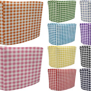 Checked Gingham Toaster Cover (Sizing Chart Located in Item Details) (10 Colors Available)