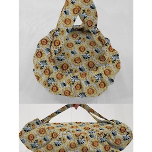 Harvest Sunflowers Casserole Baking Pan or Pie Plate Cozy and Carrier
