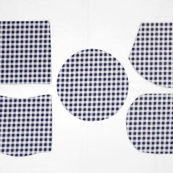 Navy Blue Placemats Etsy