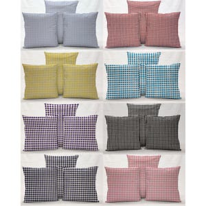 Checked Gingham Pillowcase / Pillow Cover (Many Sizes)