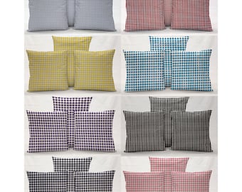 Checked Gingham Pillowcase / Pillow Cover (Many Sizes)