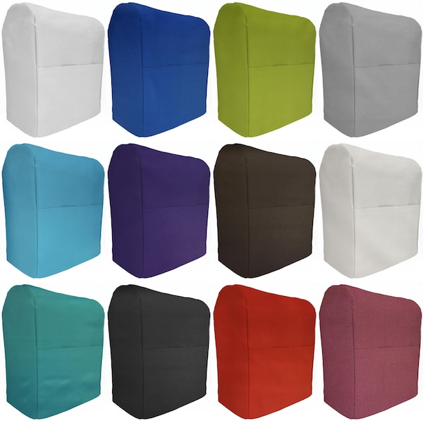 Waterproof Canvas Cover Compatible with Kitchenaid Stand Mixer (Sizing Chart Located in Item Details) 12 Colors Available