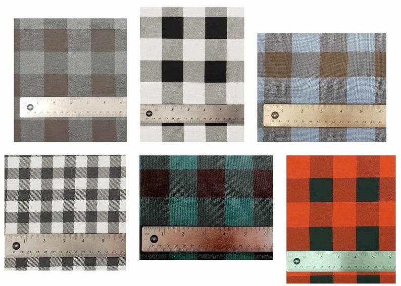 Buffalo Check Plaid Christmas Tree Skirt - Thumbnail 3