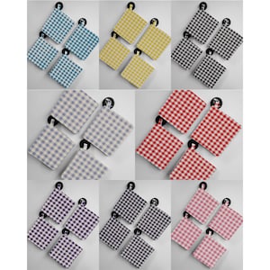 Checked Gingham Pot Holders