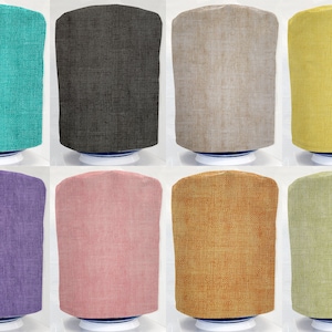 Faux Burlap Water Bottle Cover for 3 or 5 Gallon Bottles (8 Colors Available)
