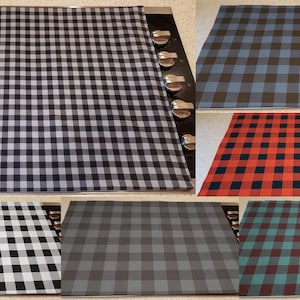Buffalo Check Plaid Cover and Protector for Flat Stove Top