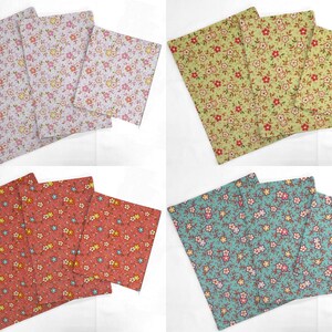 Spring Flowers Countertop Protecting Slider Mats (4 Colors Available)
