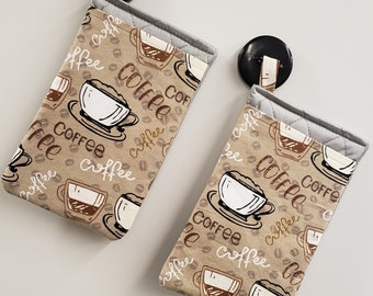 Coffee Beans Oven Mitts (Set of 2)