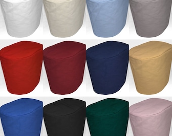 Solid Food Processor Cover (Sizing Chart Located in Item Details) (12 Colors Available)
