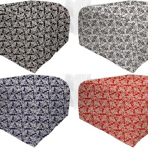 Floral Damask Cover Compatible with Ninja Foodi Grill and Griddle (4 Colors Available)