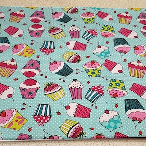 Teal Cupcake Cover & Protector for Flat Stove Top