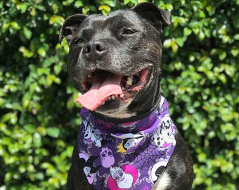 Poor Unfortunate Souls Dog Bandana / Cruella De Vil / Ursula / The Little Mermaid / Dog Bandanas