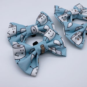 Papillon per cani in carta igienica / Papillon per cani