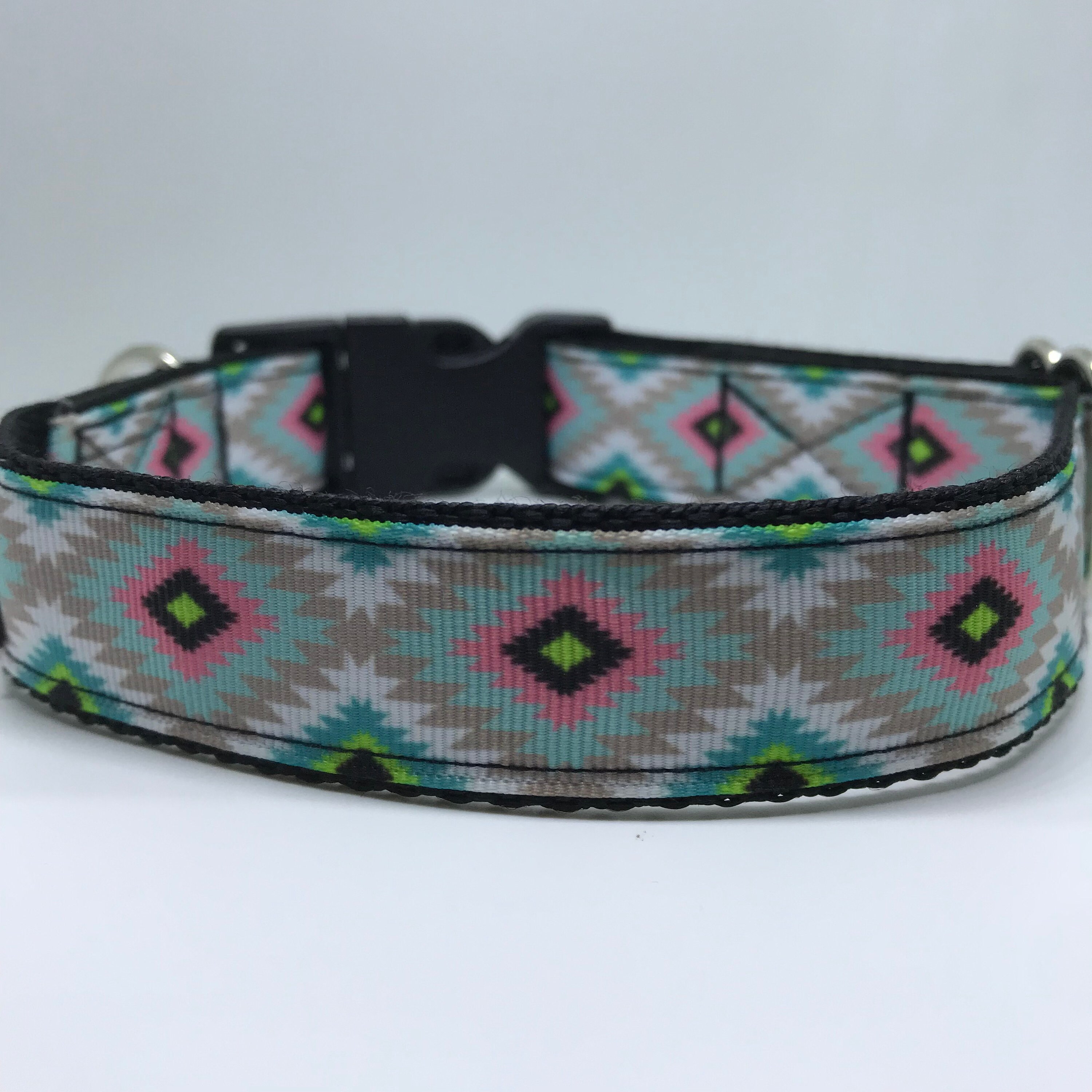 The Chili Wrap Dog Collar / Aztec Dog Collar / Dog Collars 