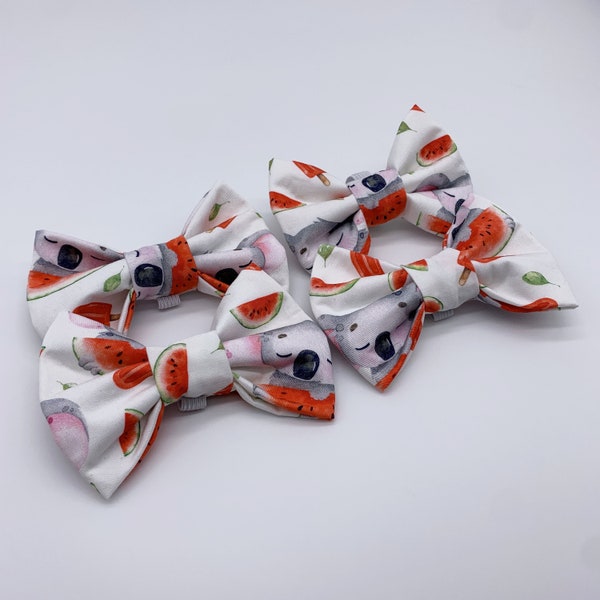 Watermelon Dog Bowtie / Koala Dog Bowties / Bowties For Dogs