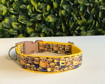 Minions Dog Collar / Dog Collars And Leads / Dog Collars Australia