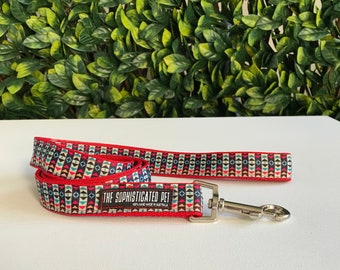 Flaming Hot Dog Leash / Red Dog Lead / Dog Leads Australia