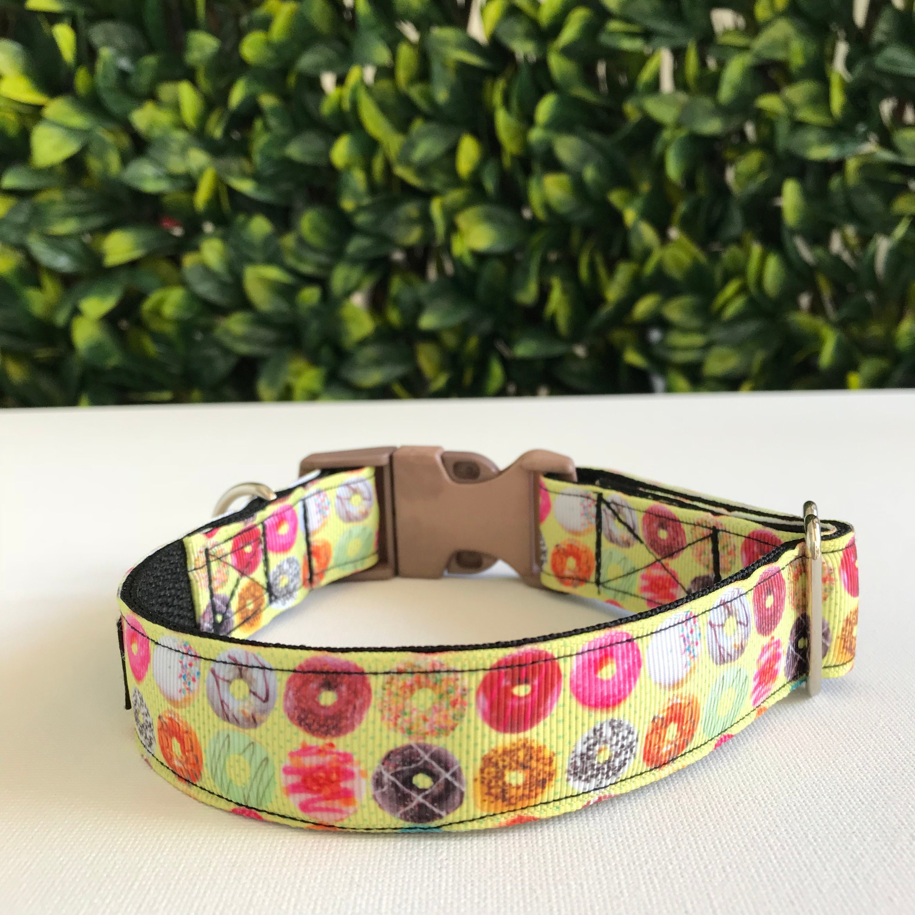 Donuts Dog Collar / Dog Collars Australia / Large Dog Collar Etsy UK