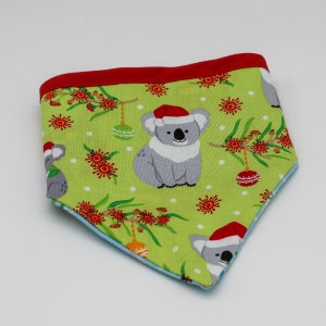 Aussie Christmas Platypus Dog Bandana / Christmas Koala Dog Bandanas image 7