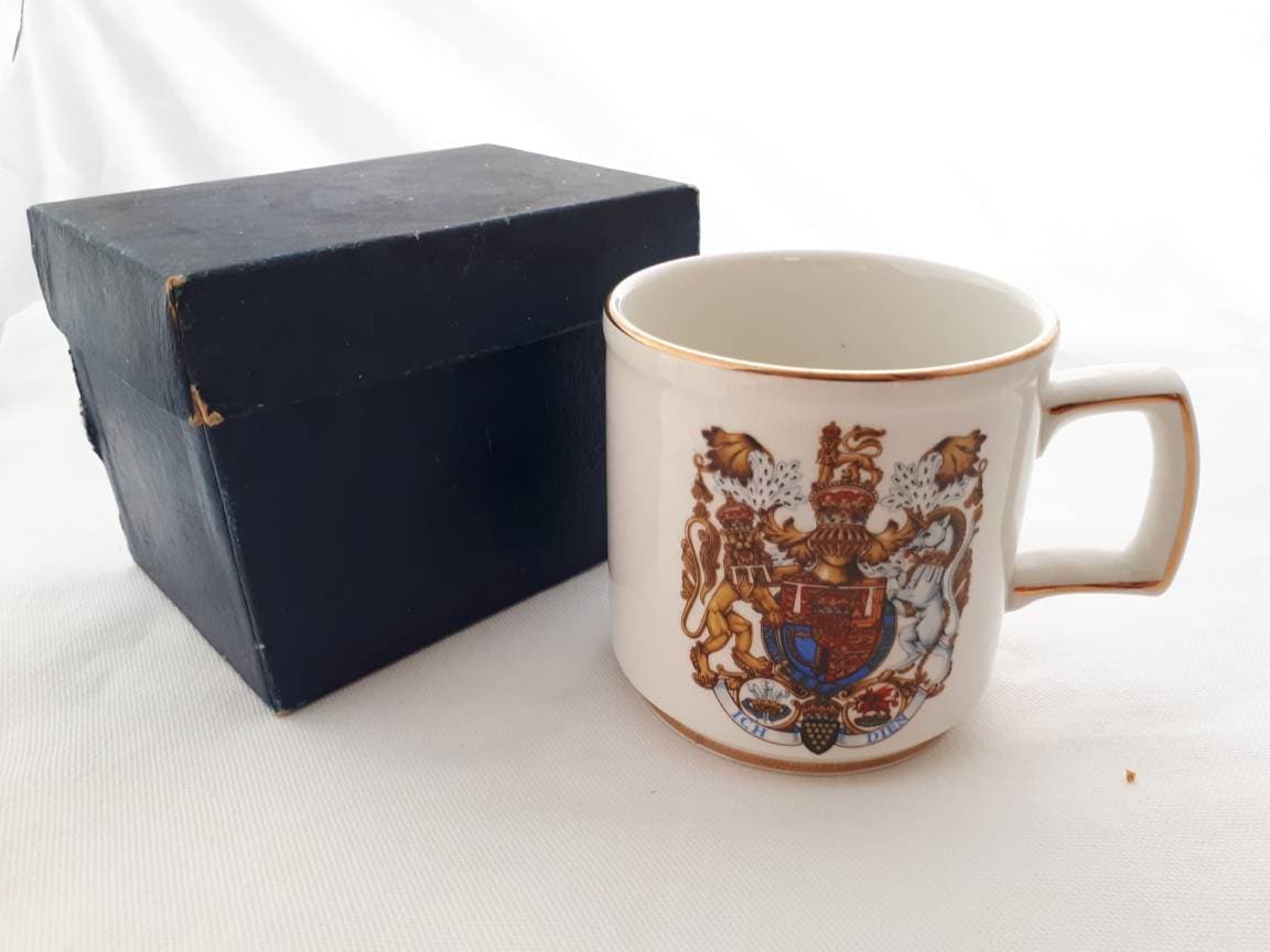 Royal Wedding Mug Cup 1981 Charles and Diana Wood & Sons - Etsy