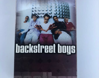 Sealed Backstreet Boys VHS VCR tape, 90s nostalgia, 1990s pop culture collectible, Boy Band