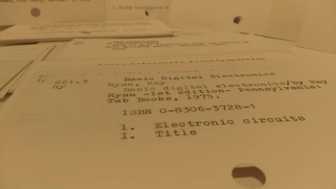 50 Dewey Decimal Library Card Catalog Cards Mysteries Politics Etsy