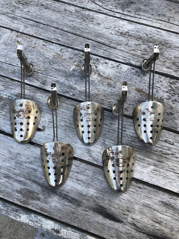 Vintage Metal Shoe Stretcher Forms. Set 