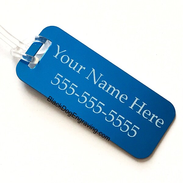 Mini Luggage Tag Etsy